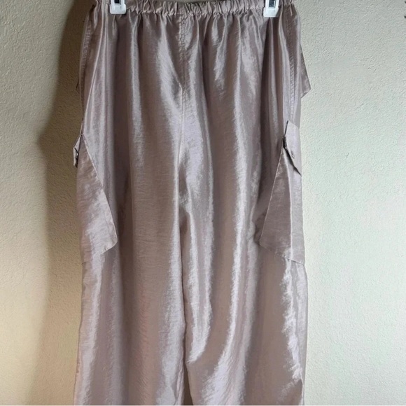 Lovers + Friends Wide Leg Pants in Light Pink - Picture 4 of 7